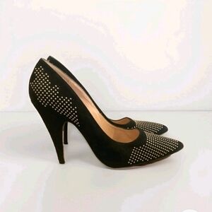 🔥 REISS Suede Studded Heels Pumps